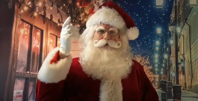 (image for) A Professional Video Message from Santa for Your Business